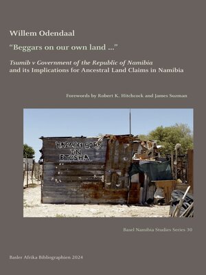 cover image of "Beggars on our own land ..."